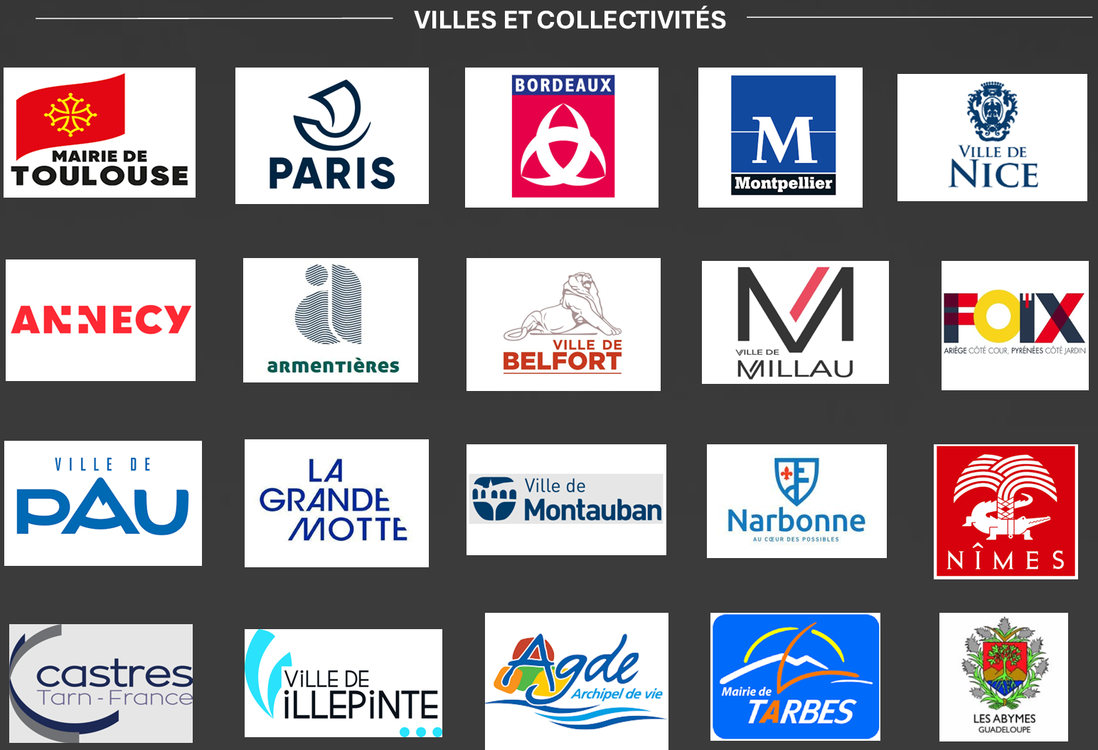 Références clients villes